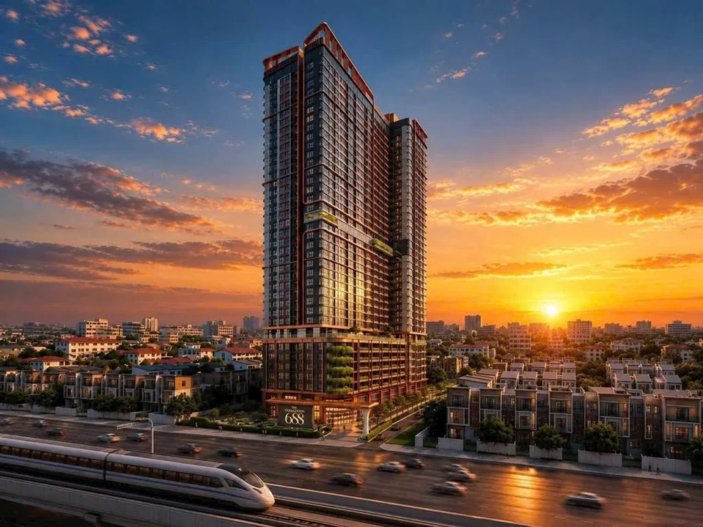 Phối cảnh dự án The Collection 688 trên Đại lộ Bình Dương