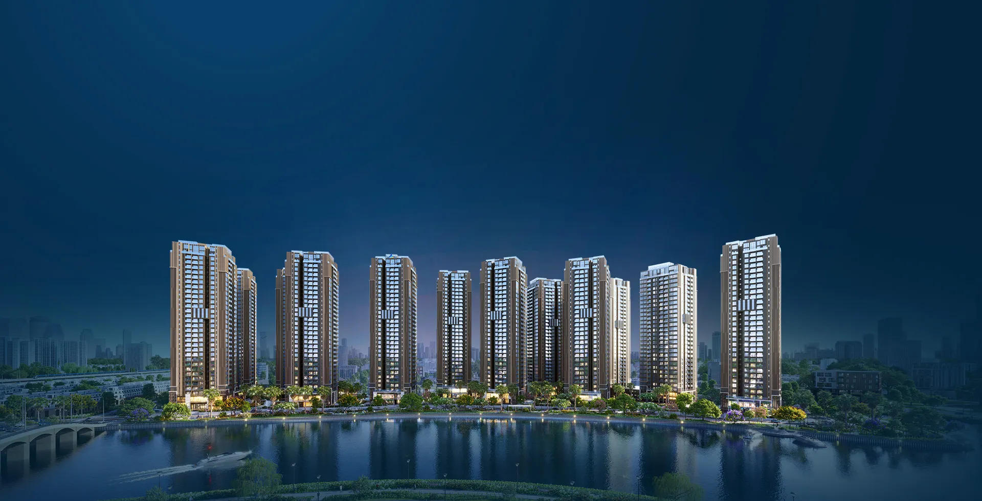 Phối cảnh tổng thể dự án The Privé Nam Rạch Chiếc