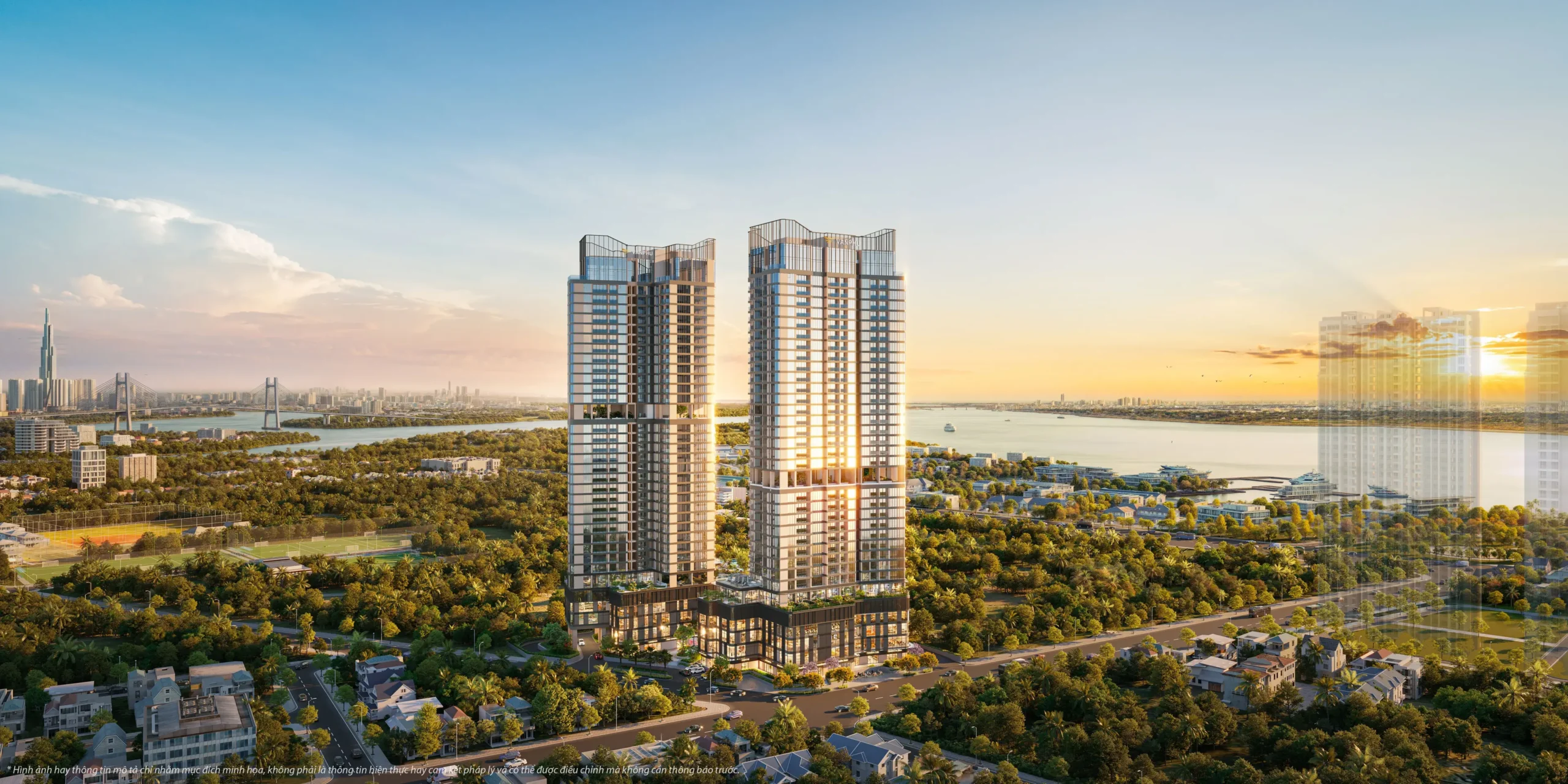 Phối cảnh dự án căn hộ cao cấp năm 2026