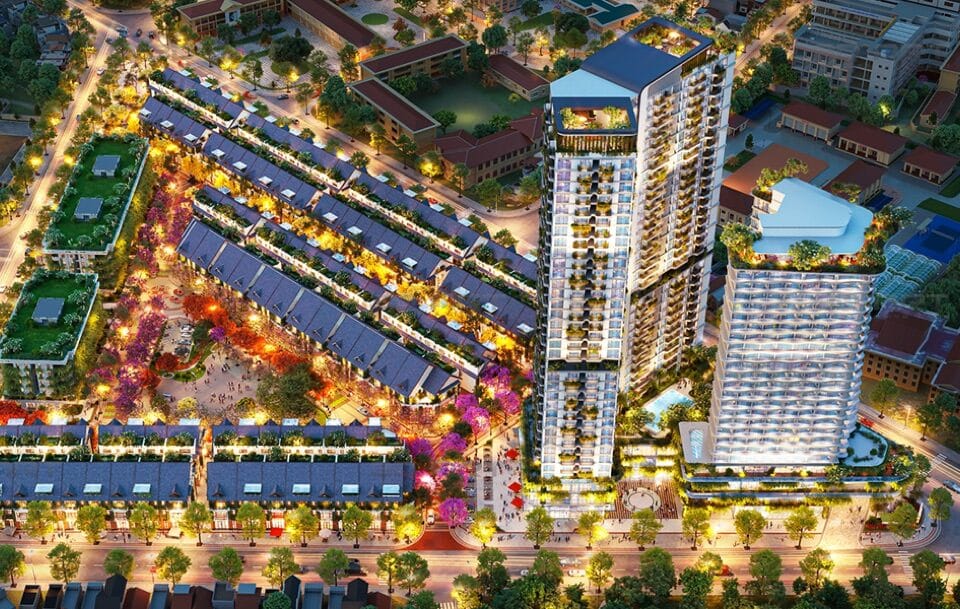 Phối cảnh tổng thể Eco Palace Buôn Ma Thuột