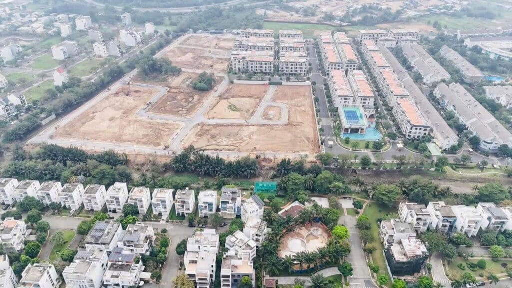 Hình ảnh khu vực quỹ đất kế bên The Classia Khang Điền