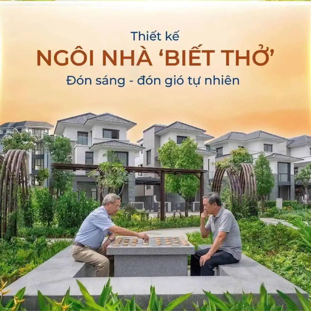 Minh họa cảnh quan và thiết kế xanh tại Gladia by the Waters