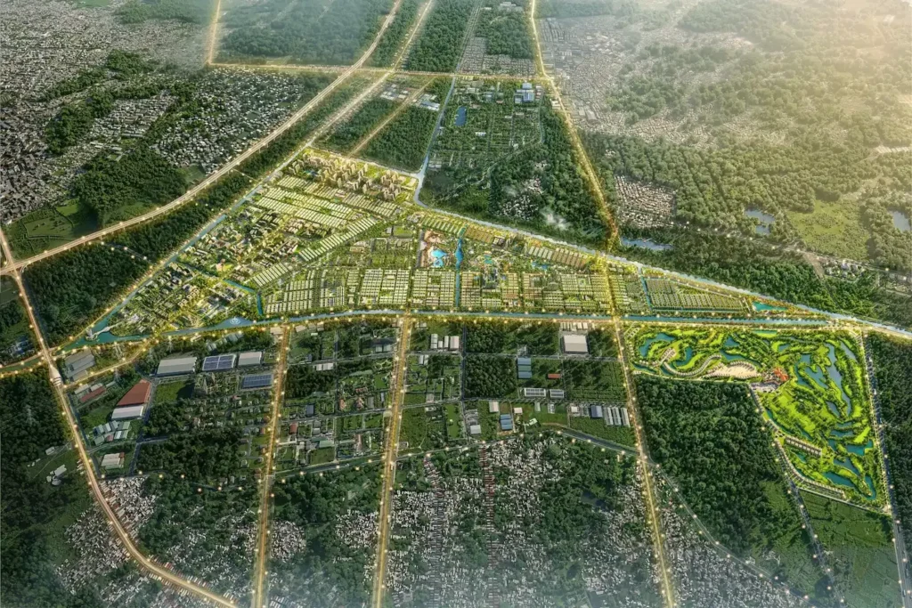 Phối cảnh các khu chức năng Vinhomes Sài Gòn Park theo tư liệu dự án